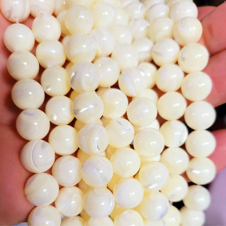 Perles Nacre EXTRA pour la vente par Artisans de Madagascar