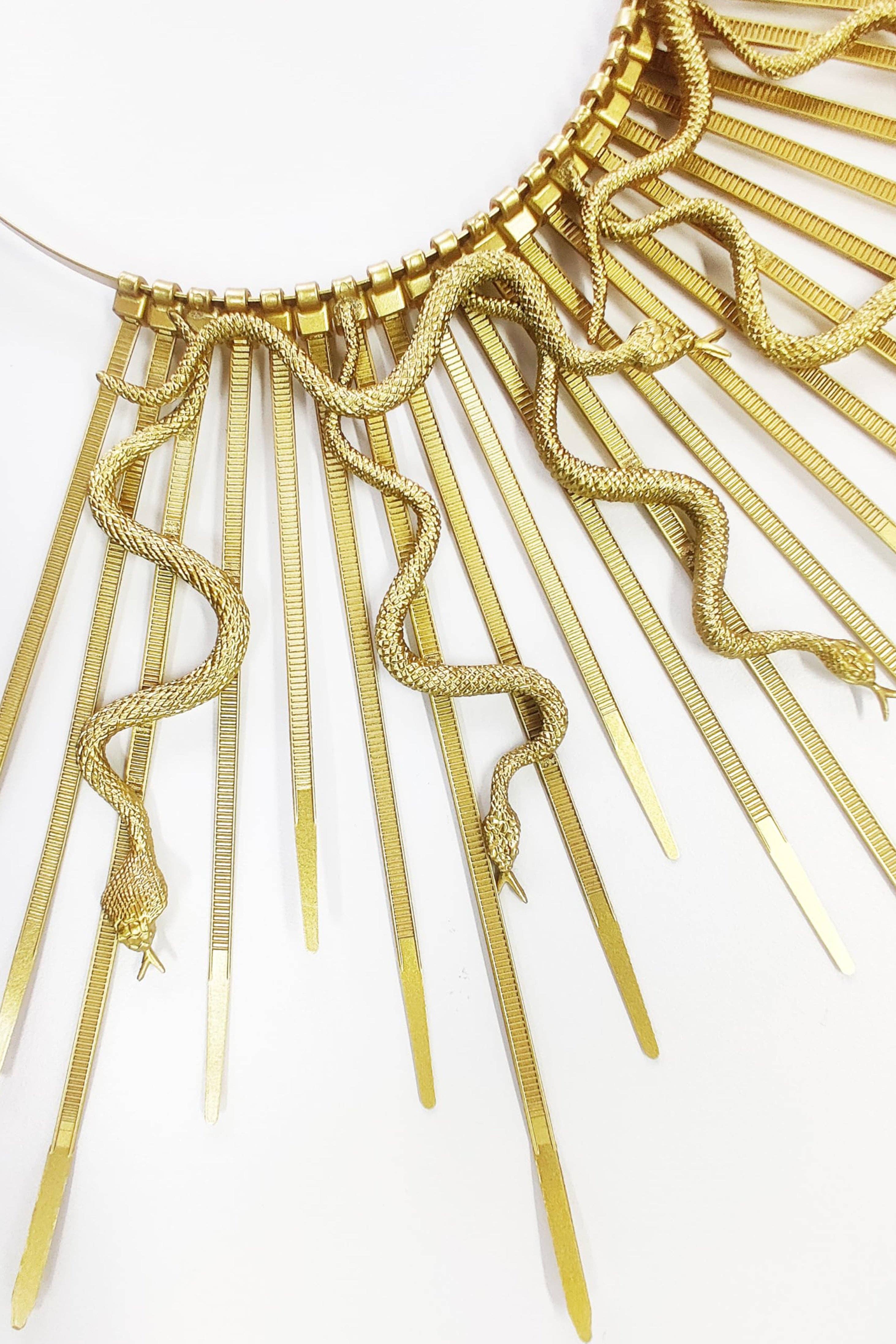 BABEYOND - Vente Bandeau – femme - Serre-tête Halo Mary à Pique Serpent Distinctif2