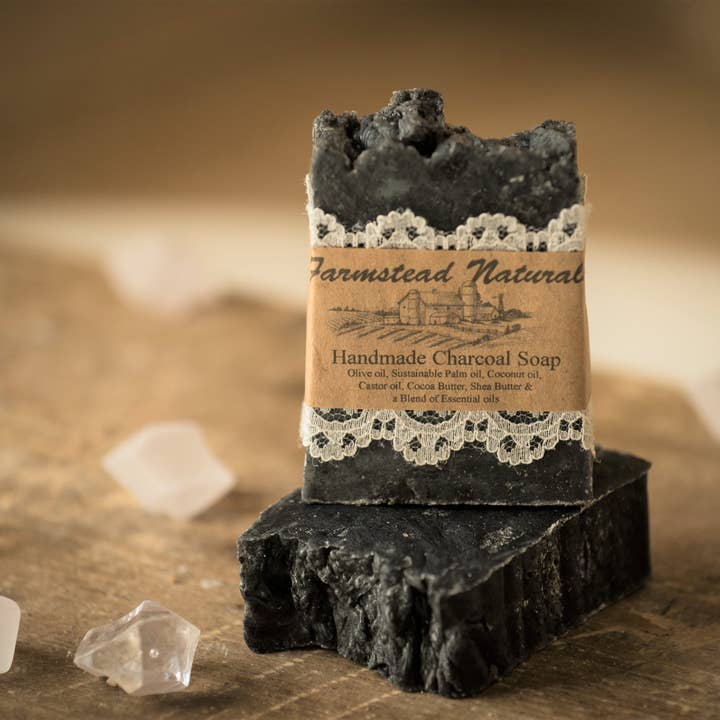 Farmstead Naturals - Wholesale Bar Soap - Handmade Charcoal Soap - Black Soap - Farmstead Naturals2