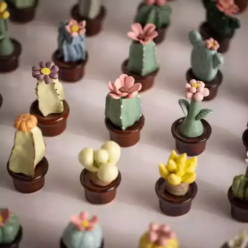 Otterware – wholesale Decorative figurine – Handmade Miniature Ceramic Cactus & Succulent Figurines14