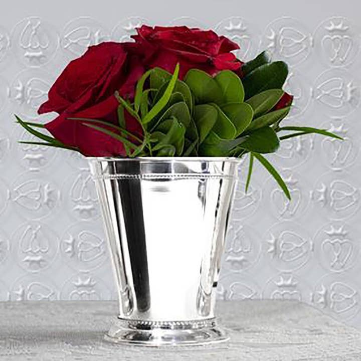 Prince of Scots - Wholesale Cocktail/Liquor Glass - Prince of Scots Copper Mint Julep Cup w/ Silver Plate