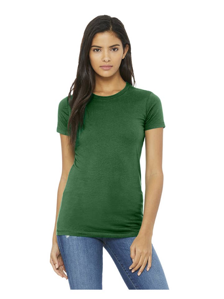 Total Apparel - Wholesale T-Shirt - Women's - Bella + Canvas 6004 - Ladies' Slim Fit T-Shirt29