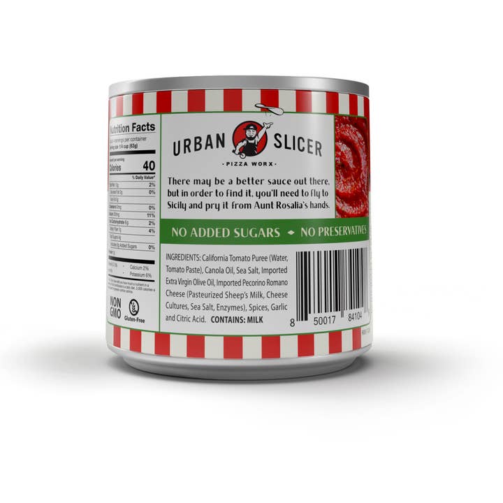 Urban Slicer Pizza Worx - Wholesale Sauce - Pizza Sauce!1