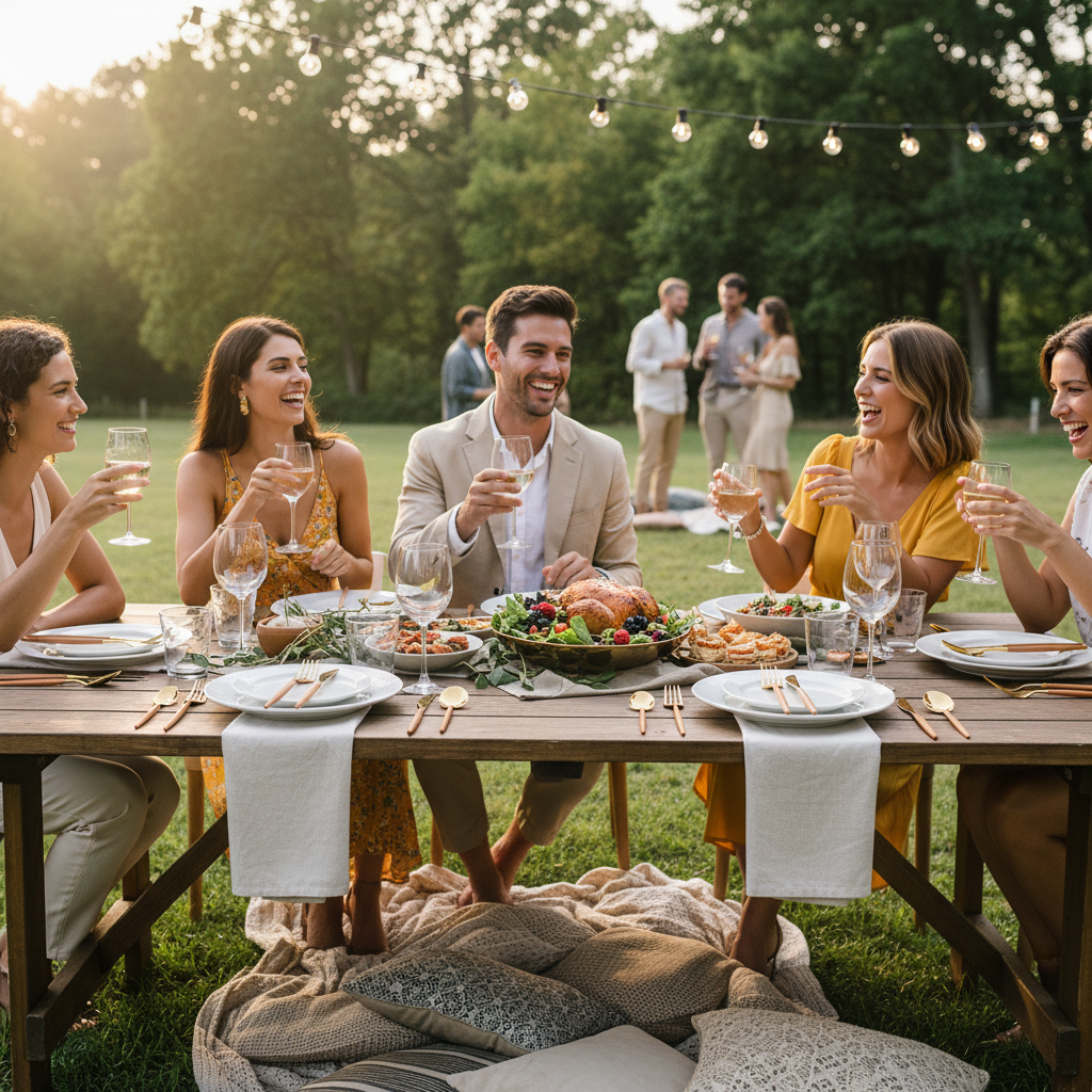 Kadra Kitchenware - Wholesale Flatware Set - Vikko Oak & Gold 20Pc Flatware Set for 4 with Gift Box2