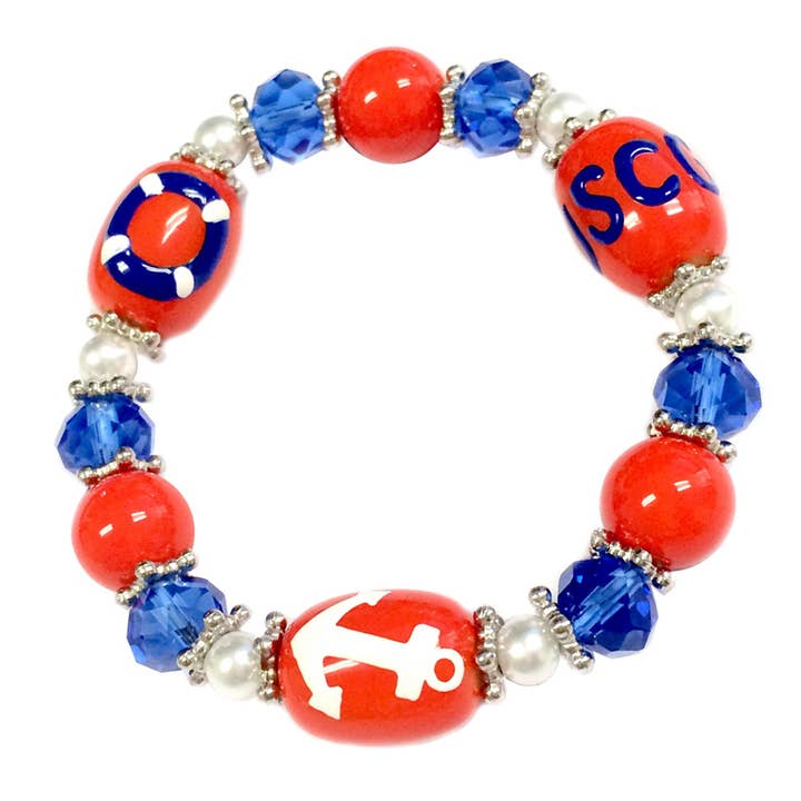 Fiona Accessories - Wholesale Beaded bracelet - USA Military Navy Air Force Coast Guard Army Bracelet Gift12