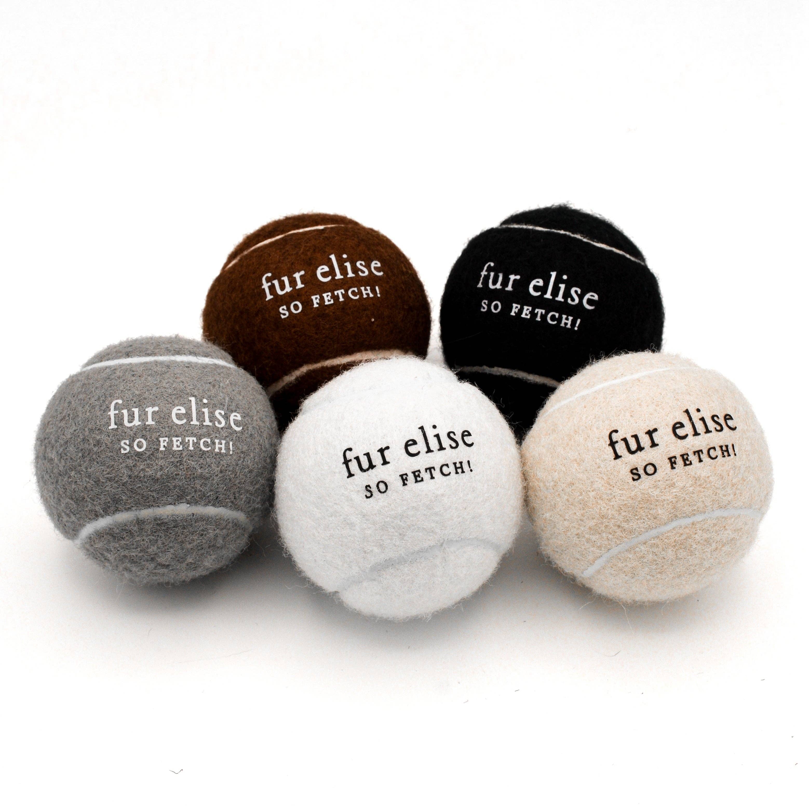 Fur Elise Pets - Wholesale Pet Fetch Ball - Dog - So Fetch! Tennis Ball - Noire2