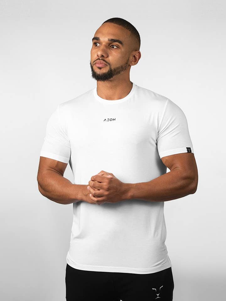 Iroc T-shirt - White for wholesale by Aeon