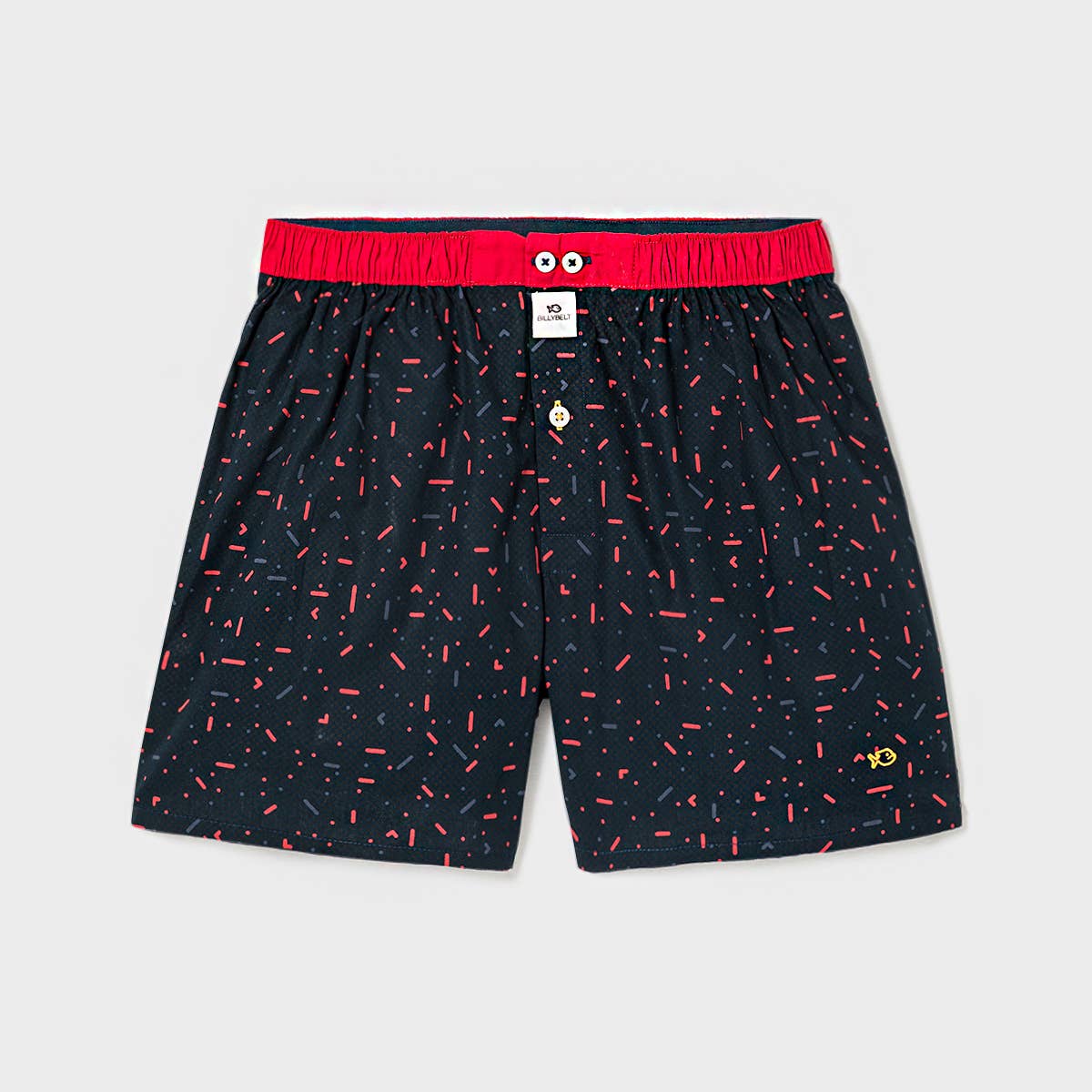 BILLYBELT – wholesale Underwear – Men's – Fireworks 100% organic cotton boxer shorts0