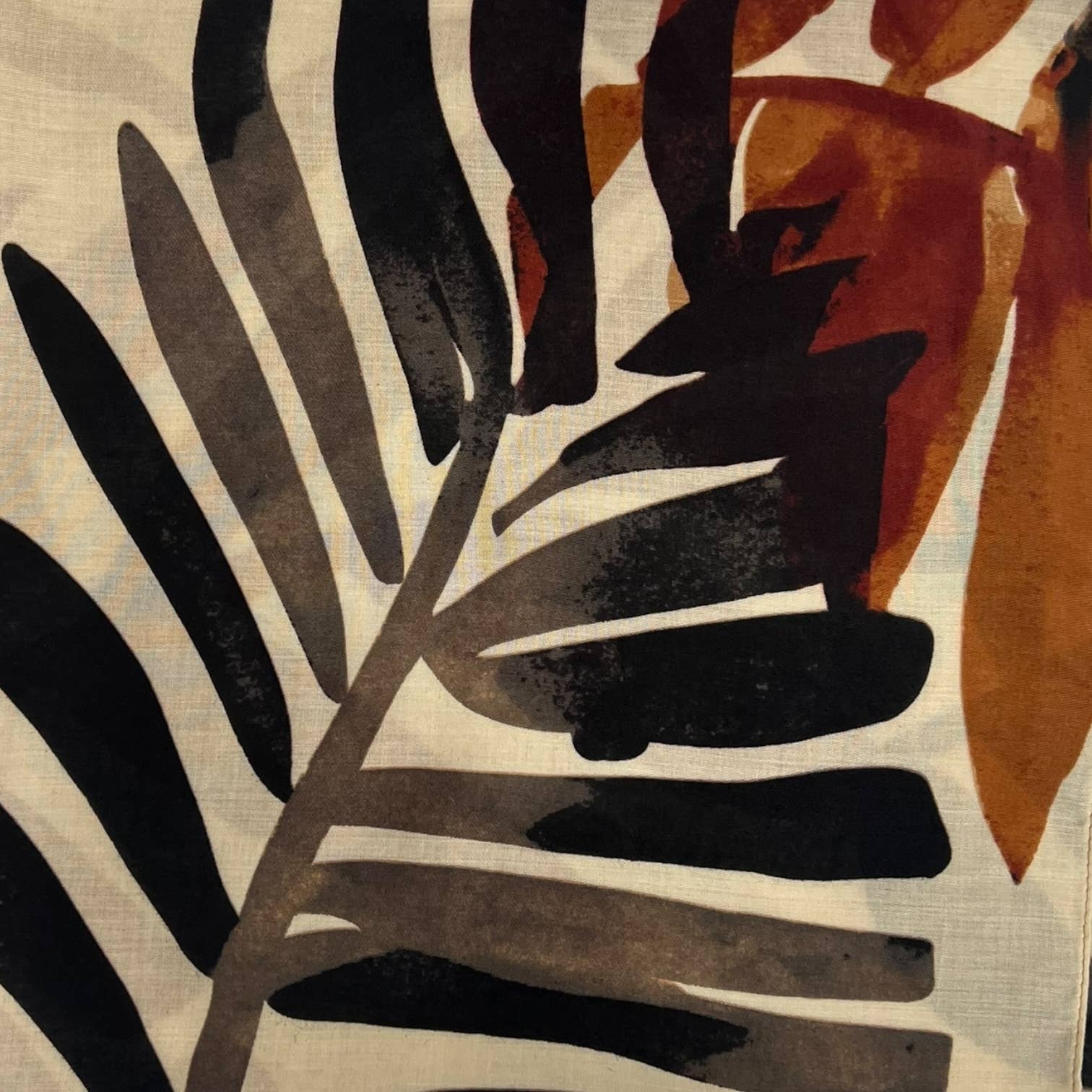 London Scarves - Wholesale Scarf - Women's - Big amazon leaves8