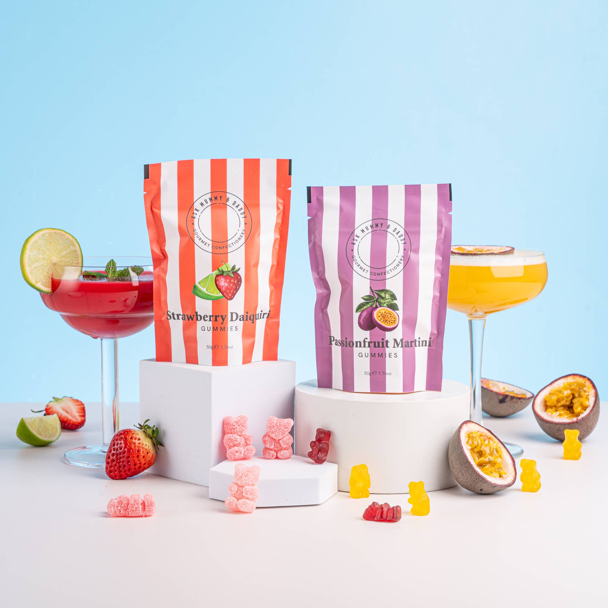 Ask Mummy & Daddy - Wholesale Gummy - Passievrucht Martini2