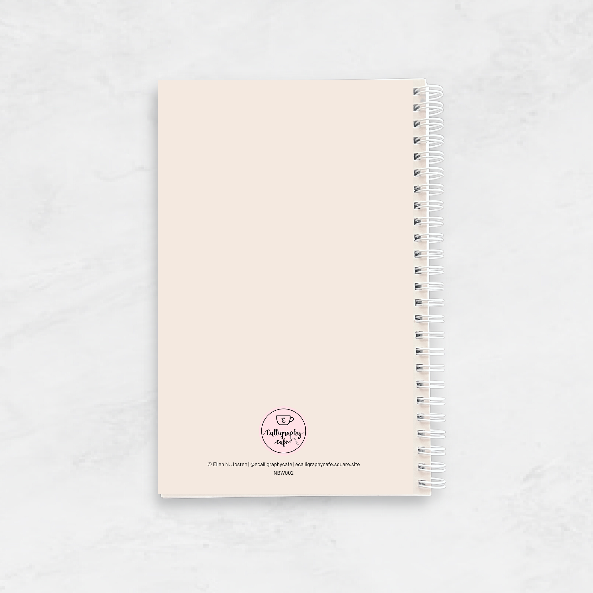E Calligraphy Cafe - Wholesale Notebook - Notebook - Happy Notes1