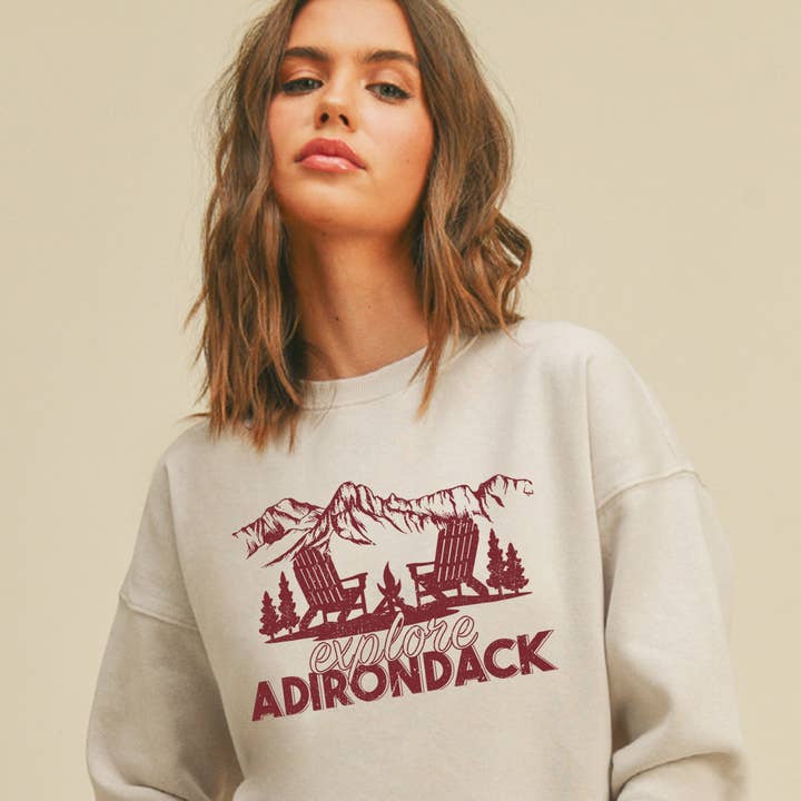 Adirondack Explore Graphic Sweatshirt and other Purchase Wholesale adirondack. Free Returns & Net 60 Terms on Faire trending on Faire.