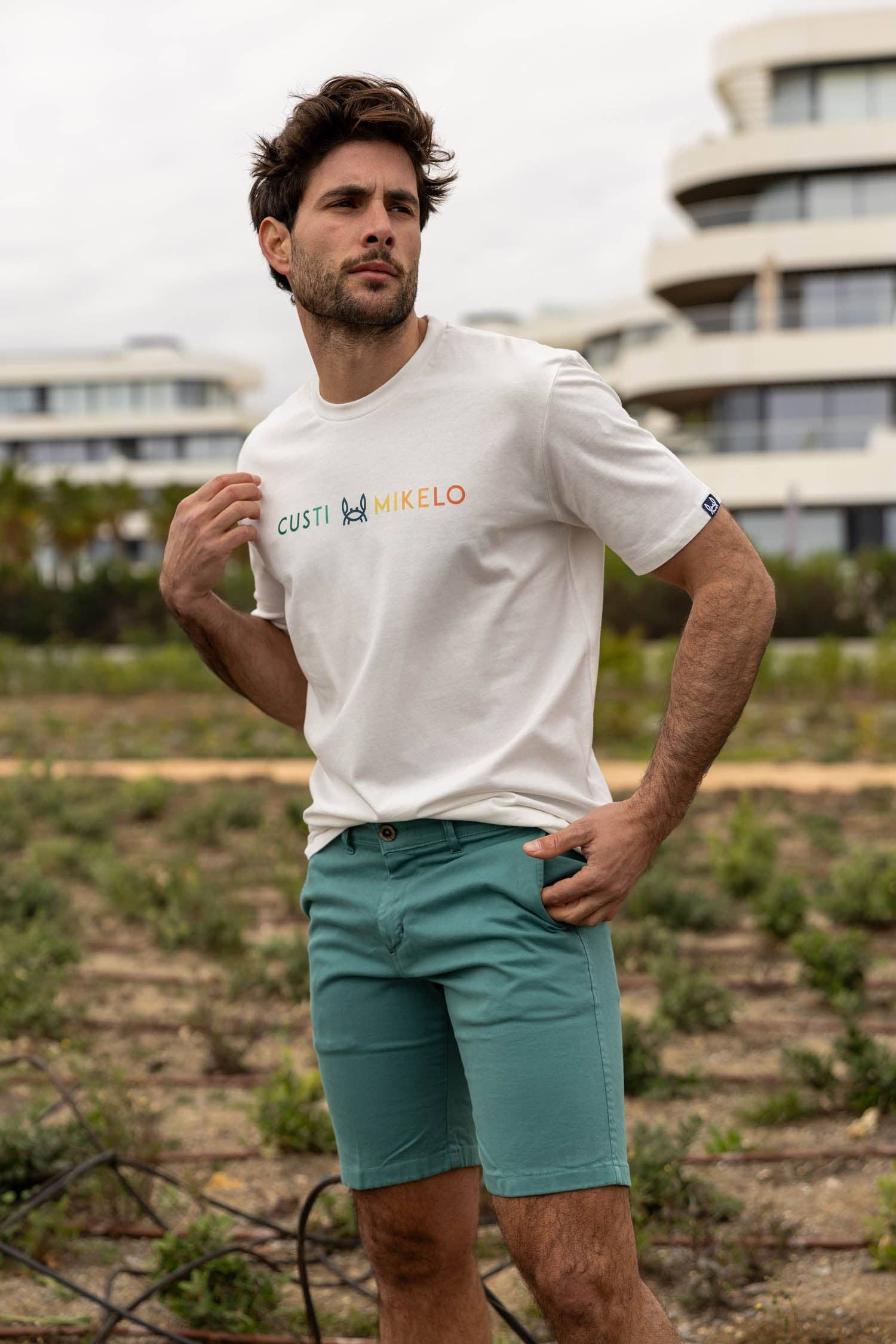 Custi Mikelo: Men's Clothing & Christmas Gifts – wholesale Screen printed t-shirt – Men′s – Custi Mikelo T-Shirt2