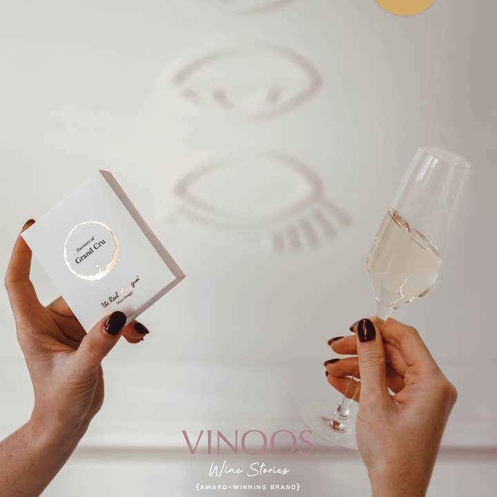 Vinoos - Wine Stories - Wholesale Gummy - Grand Cru Champagne Wine Gum - Single Gift Box 🌱 2