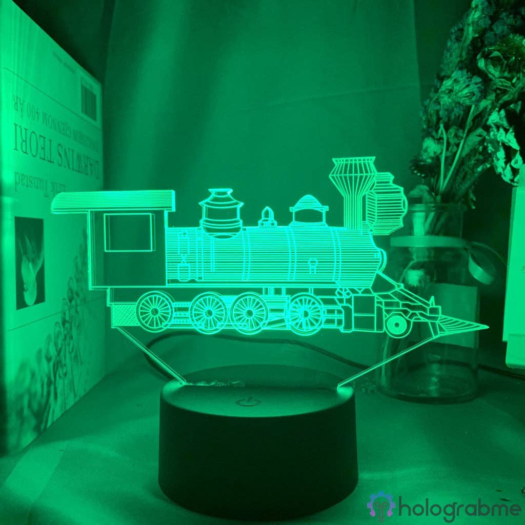 Holograbme - Wholesale Accent/Desk Lamp - Train Lamp Locomotive6