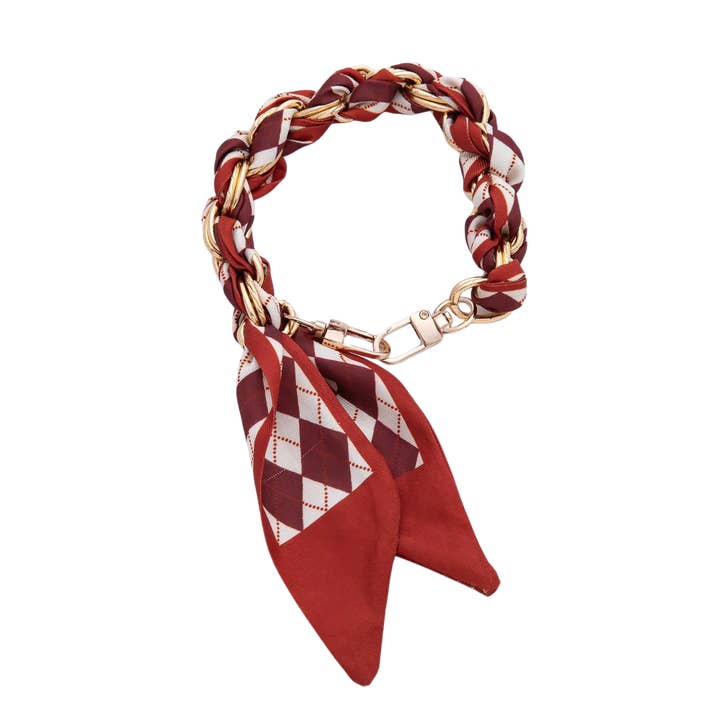 Simply Jewels - Wholesale Purse/Bag Accessory - Women's - Scarf Knot Bag Charm BC-21WB0159 BC-21WB016910