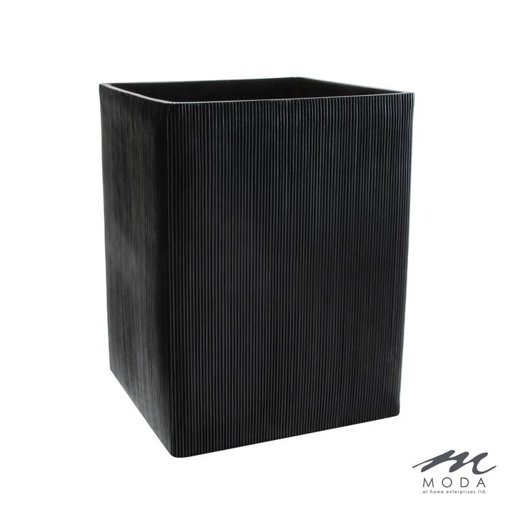 Moda at Home Enterprises, Ltd - Wholesale Trashcan/Trash Bin - Fitzroy Waste Bin Resin