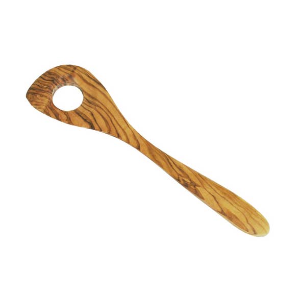 Olive Wood Risotto Spoon 12” for wholesale by Naturally Med Inc.