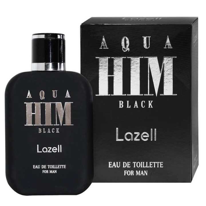 Daspar - Vendita all'ingrosso Profumi/Eau de toilette - LAZELL AQUA HIM BLACK EDT DA UOMO 100 ML 3.4 OZ Profumo1
