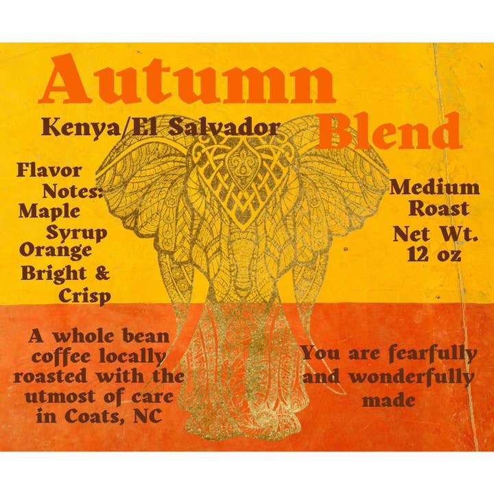 Kenya/El Salvador Autumn Blend for wholesale by 129 Coffee Roasters