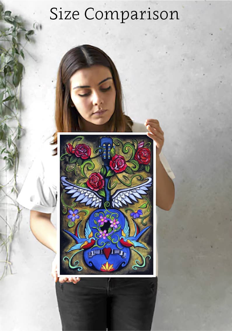 Black Market Art - Wholesale Kunstprint - Song Bird - Kunstdruk4