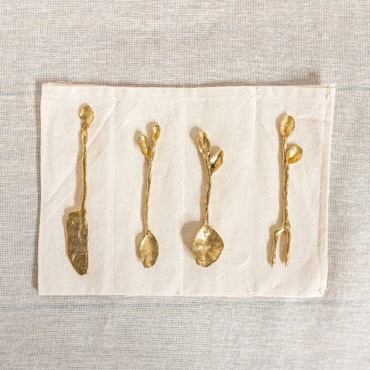 Câpâ - Wholesale Flatware Serving Piece - Leaves Utensils6