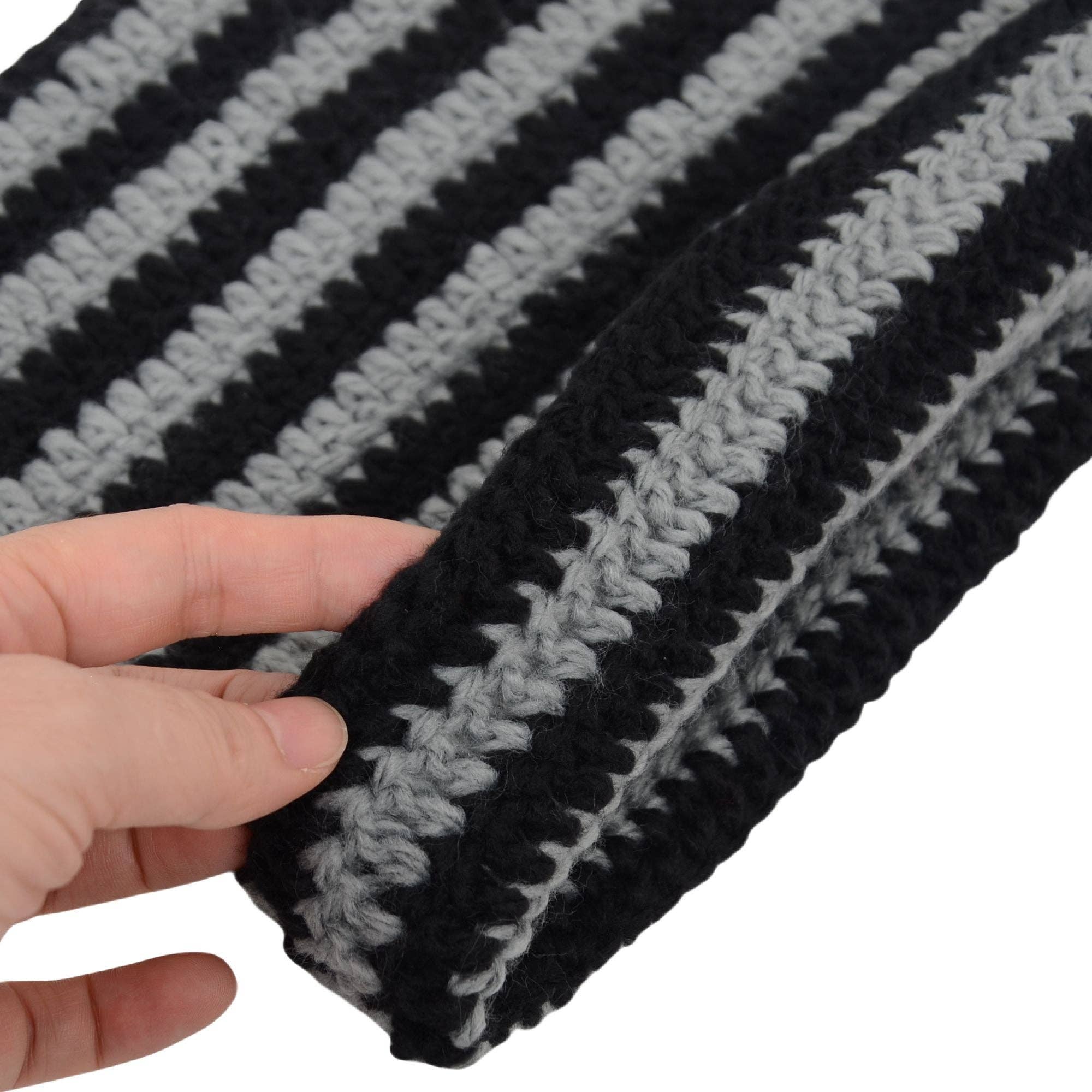 AK Brand - Wholesale Beanie - Women's - Vintage Crochet Cat Ear Slouchy Beanie Hat for Women4