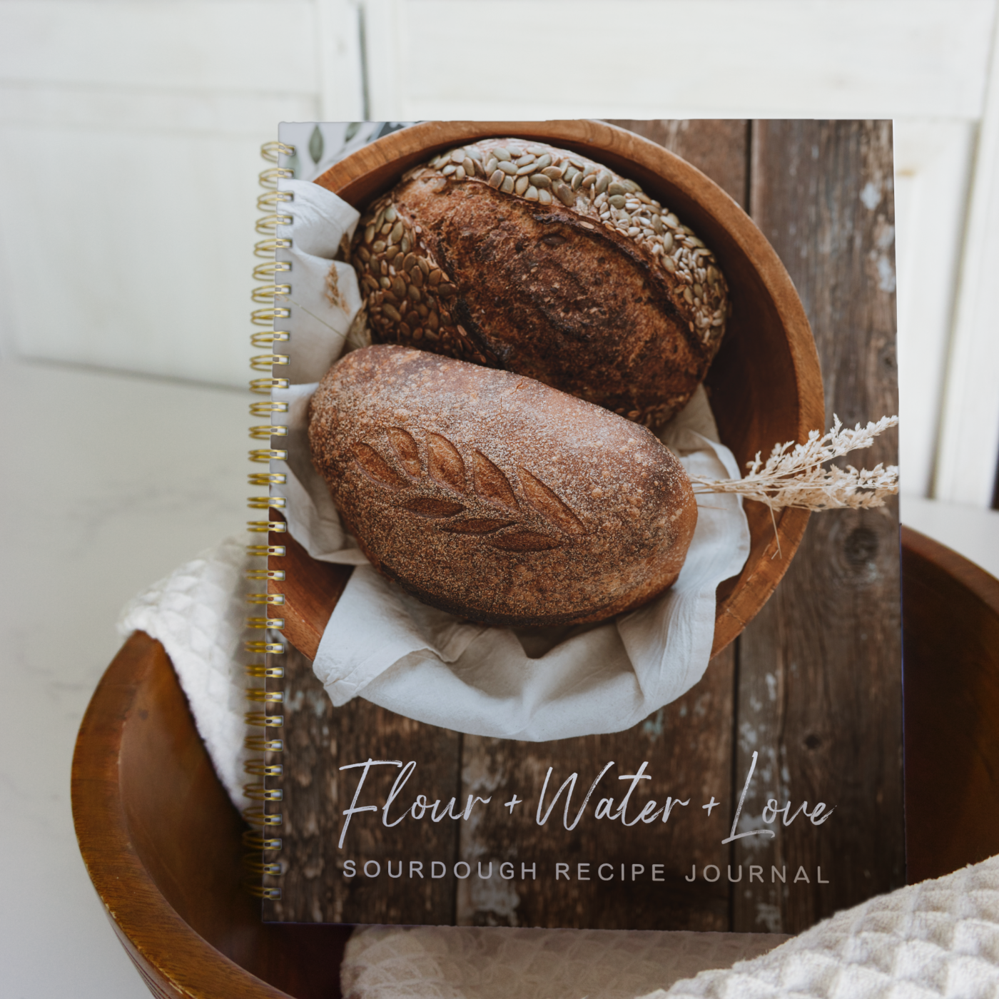 Middlefork & Co. - Wholesale Cookbooks & Food - Flour + Water + Love: Sourdough Recipe Journal Cookbook6