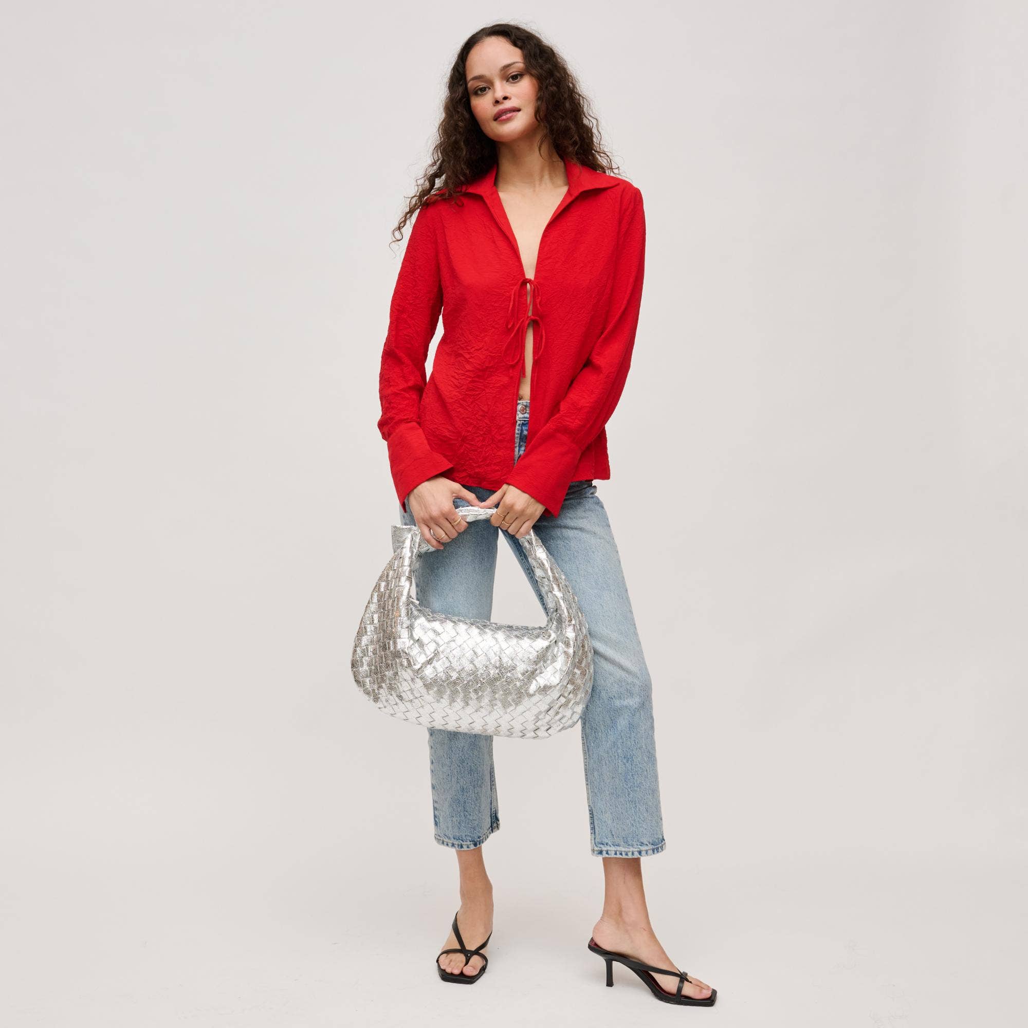 Urban Expressions - Wholesale Shoulder Bag - Women's - Dollie Woven Shoulder Bag11