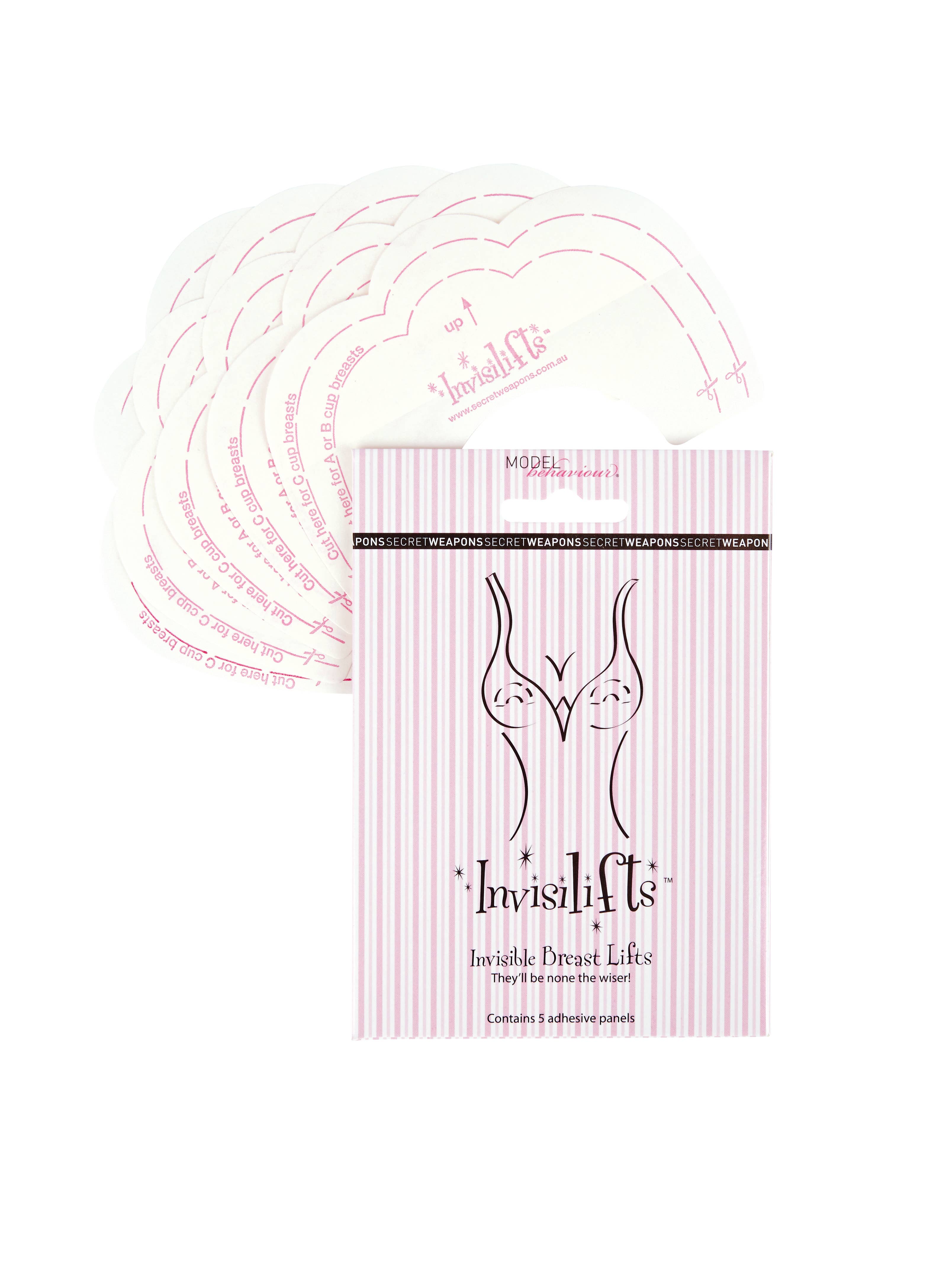 SECRET WEAPONS – Acessórios de sutiã - Mulher por atacado – Fita Elevadora do Peito - Invisilifts2