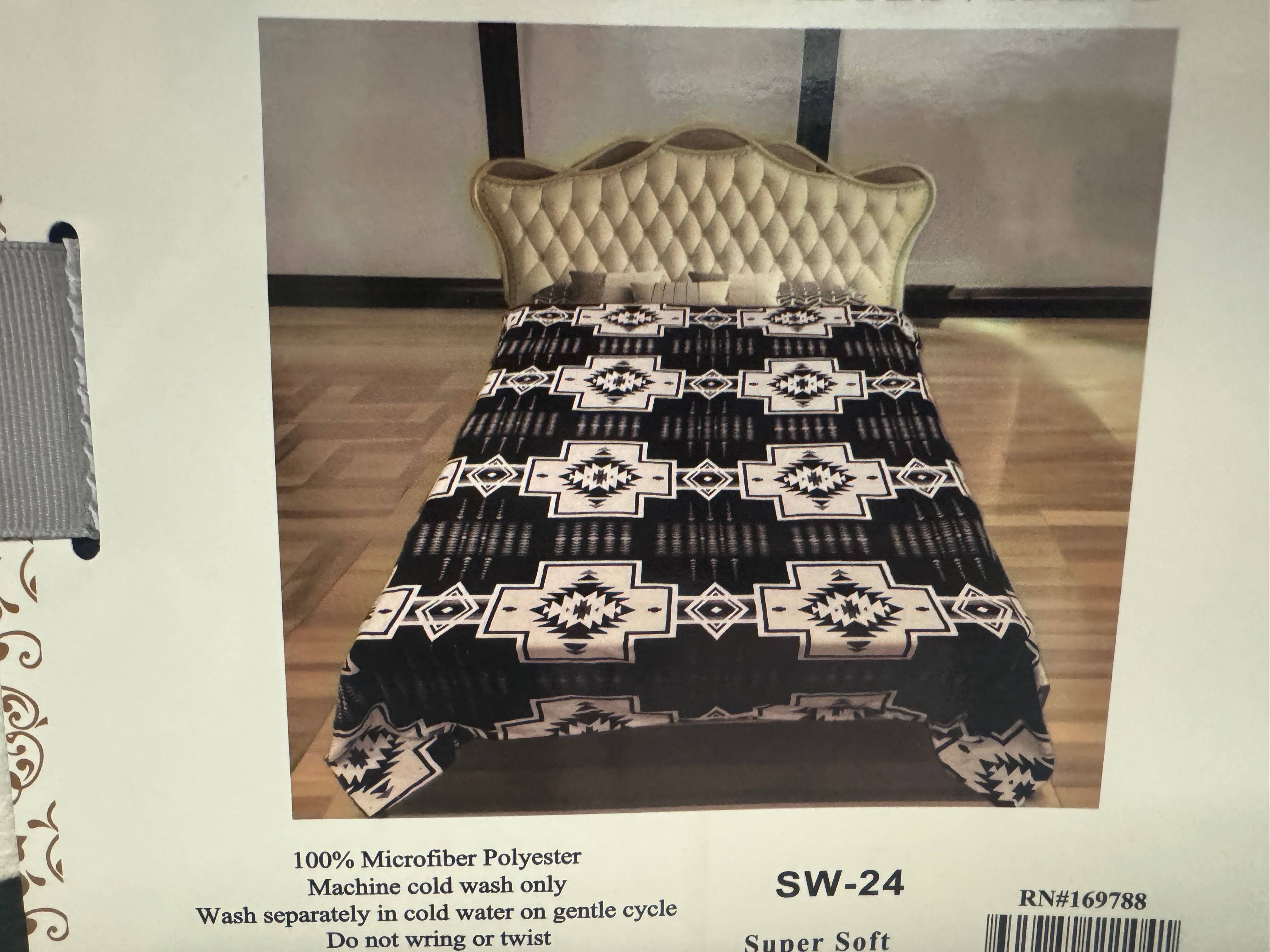 Broads Market - Vendita all'ingrosso Coperta - Coperte Azteche Super Morbide Gemelle2