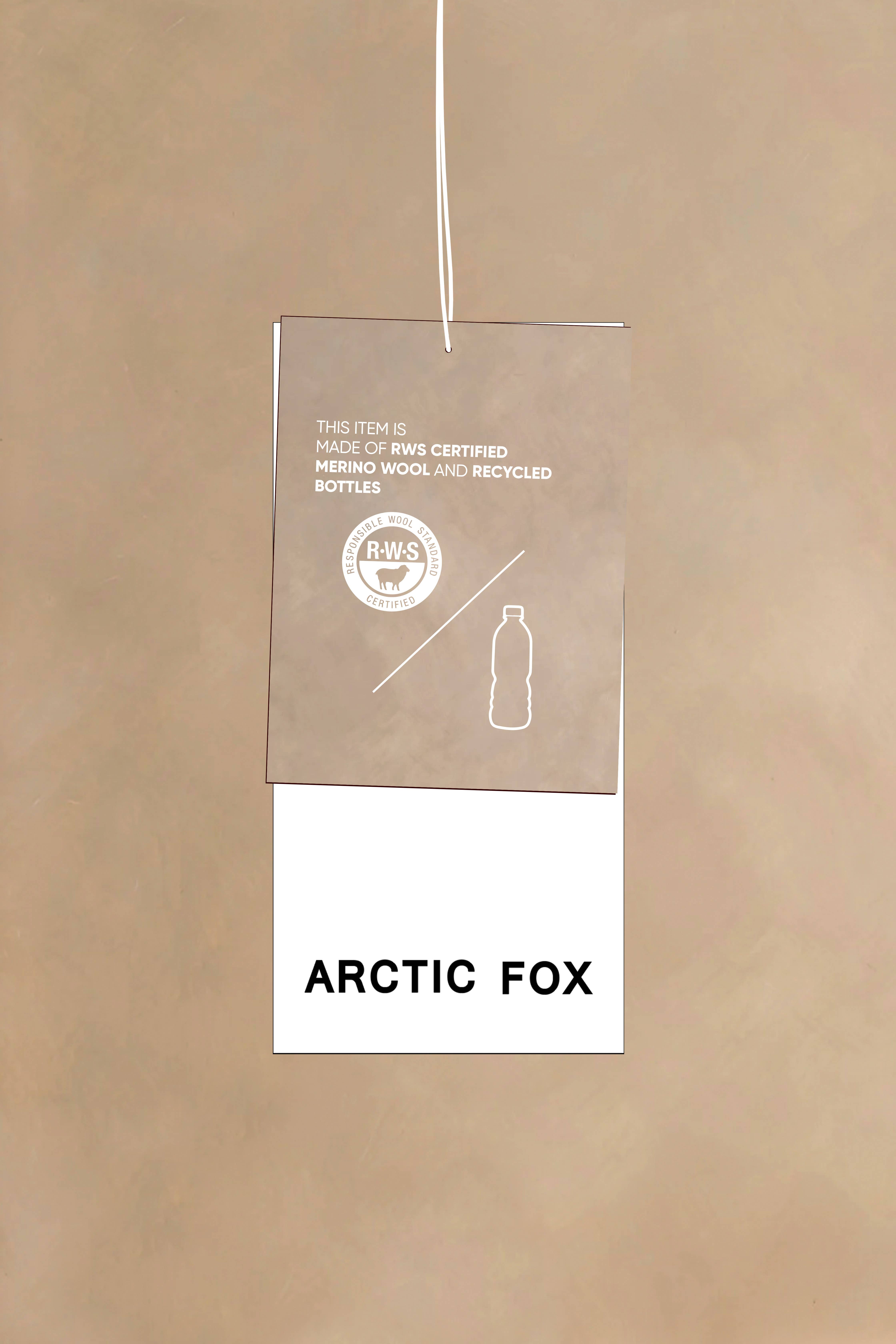 ARCTIC FOX & CO. – Großhandel Schal – Unisex – Der Reykjavik-Schal mit RWS-Wolle - Dunkler Wald - AW2511