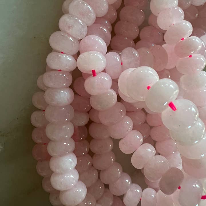 Sonya Renee Jewelry - Wholesale Beaded/Pearl Necklace - Lilly Gemstone Bead Necklace multi-color 8mm opals jade 70