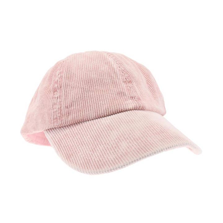 C.C Beanie - Wholesale Baseball Cap - Women's - Stonewashed Corduroy Criss Cross High Pony C.C Ball Cap BT10142