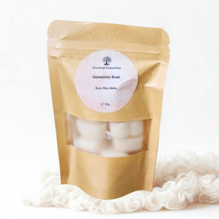 Geranium Ros Vaxkakor för wholesale av Freedom Cosmetics