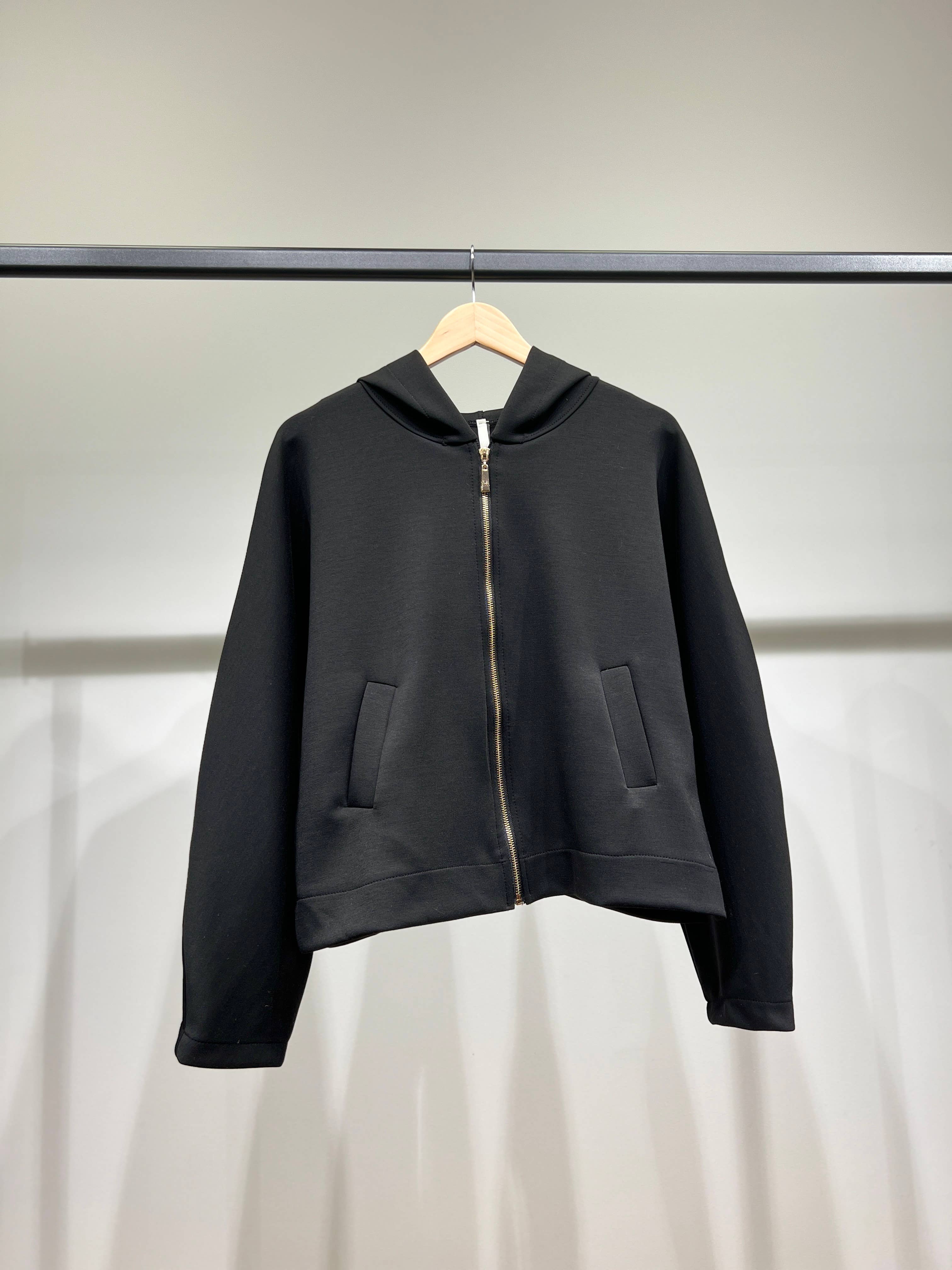 L'Emotion - Vente Sweat à capuche – femme - Sweat à Capuche Zippé Chiné Stretch Poches à Découdre2