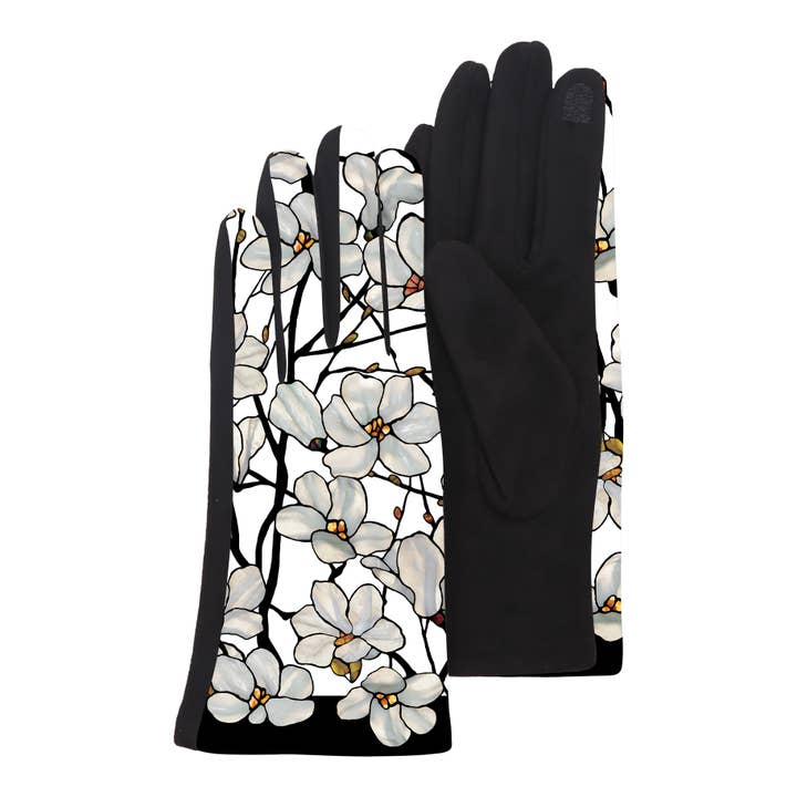 RainCaper Tiffany Magnolia Touch Screen Gloves for wholesale by RainCaper