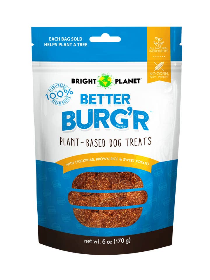 Better Burg'r Dog Treat for wholesale by Bright Planet Pet