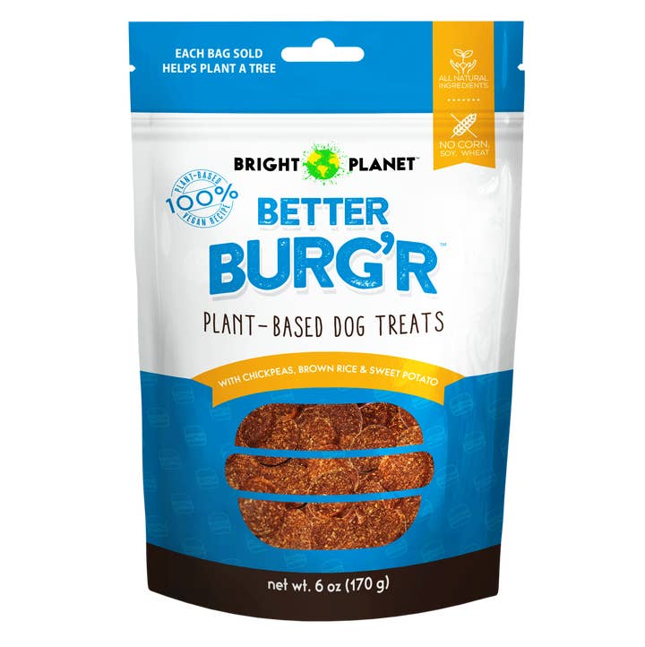 Bright Planet Pet - Wholesale Pet Treats - Dog - Better Burg'r Dog Treat