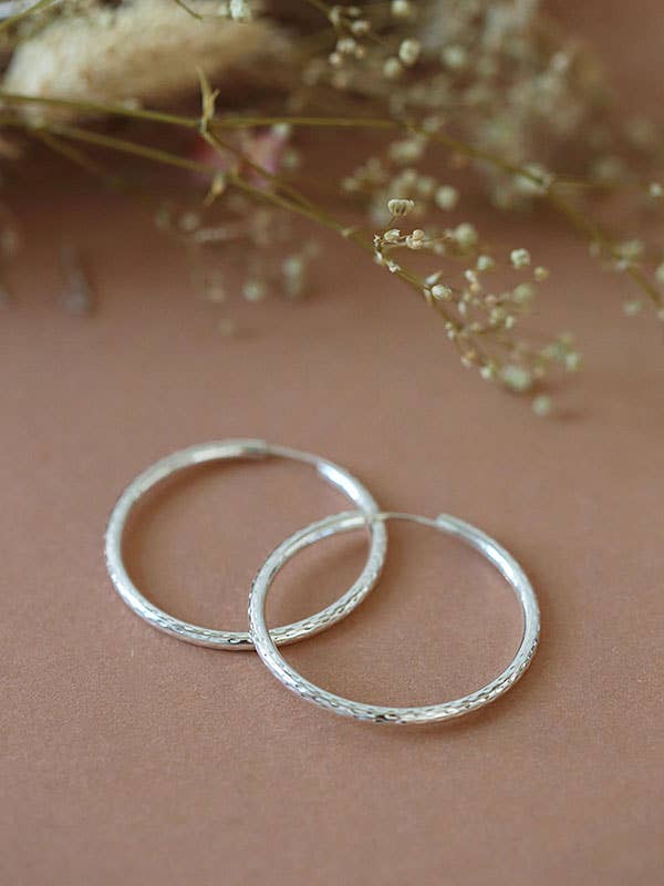 Pikfine eGbR - Wholesale Hoop Earrings - Faceted Creole "Line"5