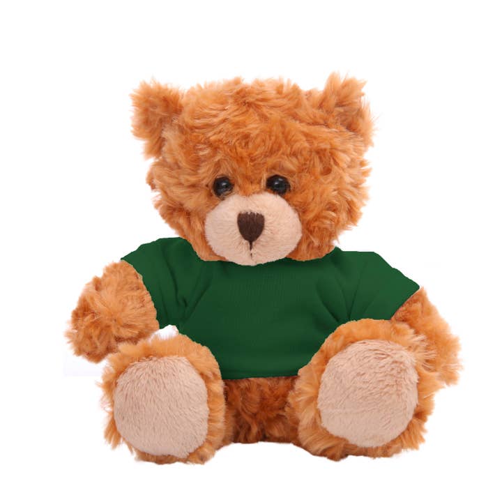 Plushland - Wholesale Knuffels - Kinderen en baby - Op maat gemaakte pluche teddybeer met t-shirt, zittend, 11
