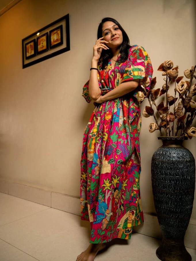 AMRANIS - Wholesale Kaftan - Women's - Fit up to 5XL Cotton Kaftan4