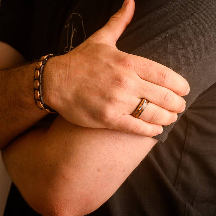 Bear Essentials – wholesale Band/stacked ring – TAYLOR 8MM3