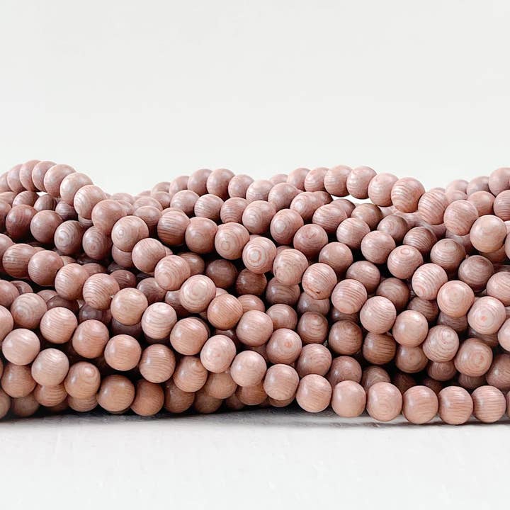 Anne B. Beads - Wholesale Beads - Rosewood Beads Natural Polished Beads DIY Jewelry 16" strand1