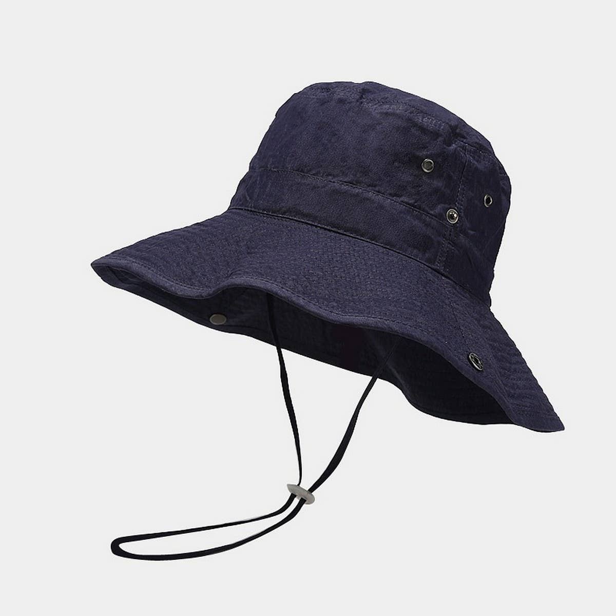 ACCITY - Wholesale Bucket Hat - Women's - Vintage Wide Brim Sun Hat with Wind Strap_CWAH38732