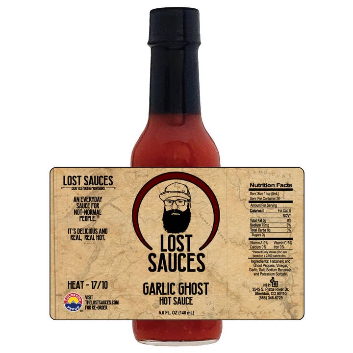 Knoflook Ghost Hot Sauce voor wholesale door Lost Sauces