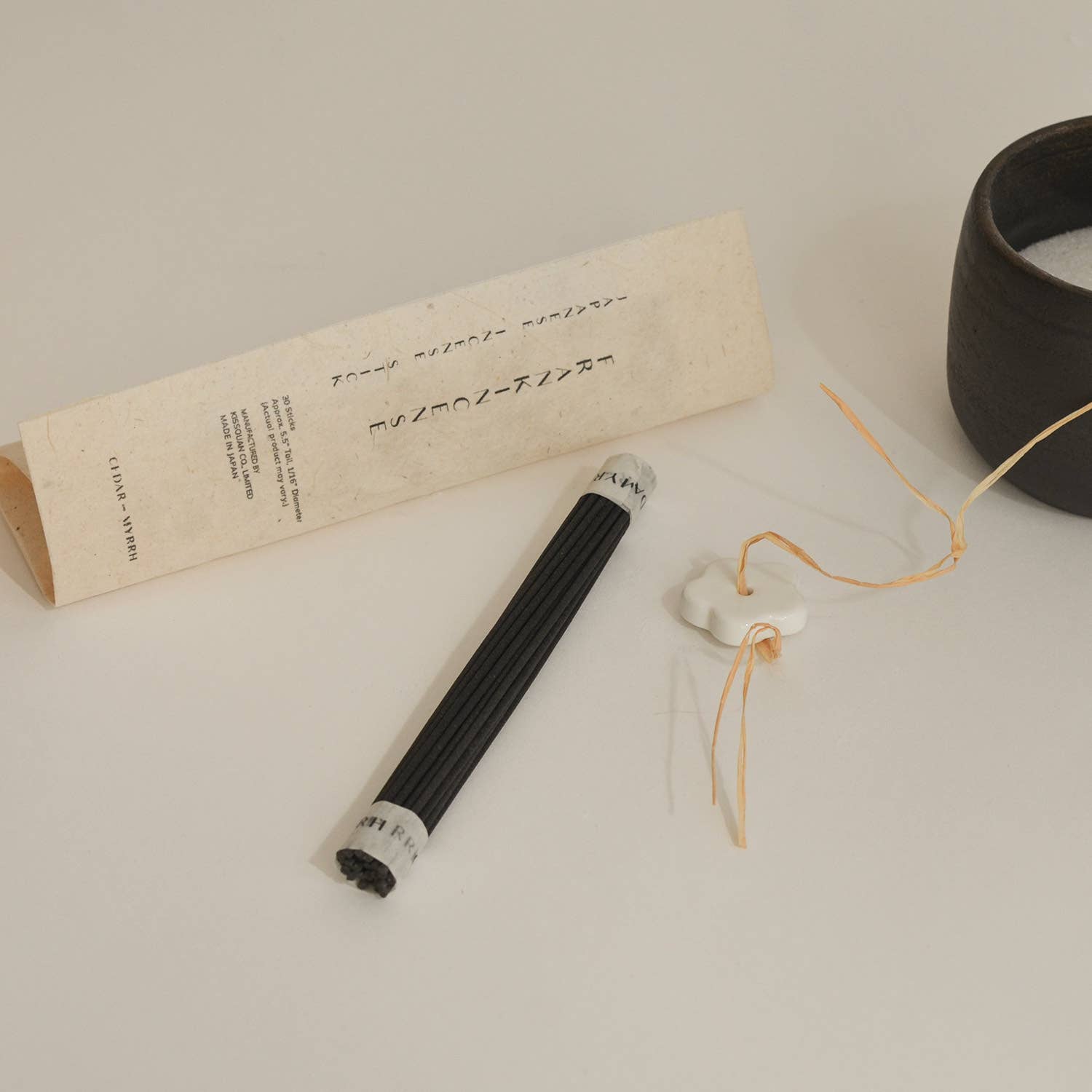 Cedar and Myrrh - Wholesale Incense - Frankincense Japanese Incense Stick Set - 30 Sticks 1