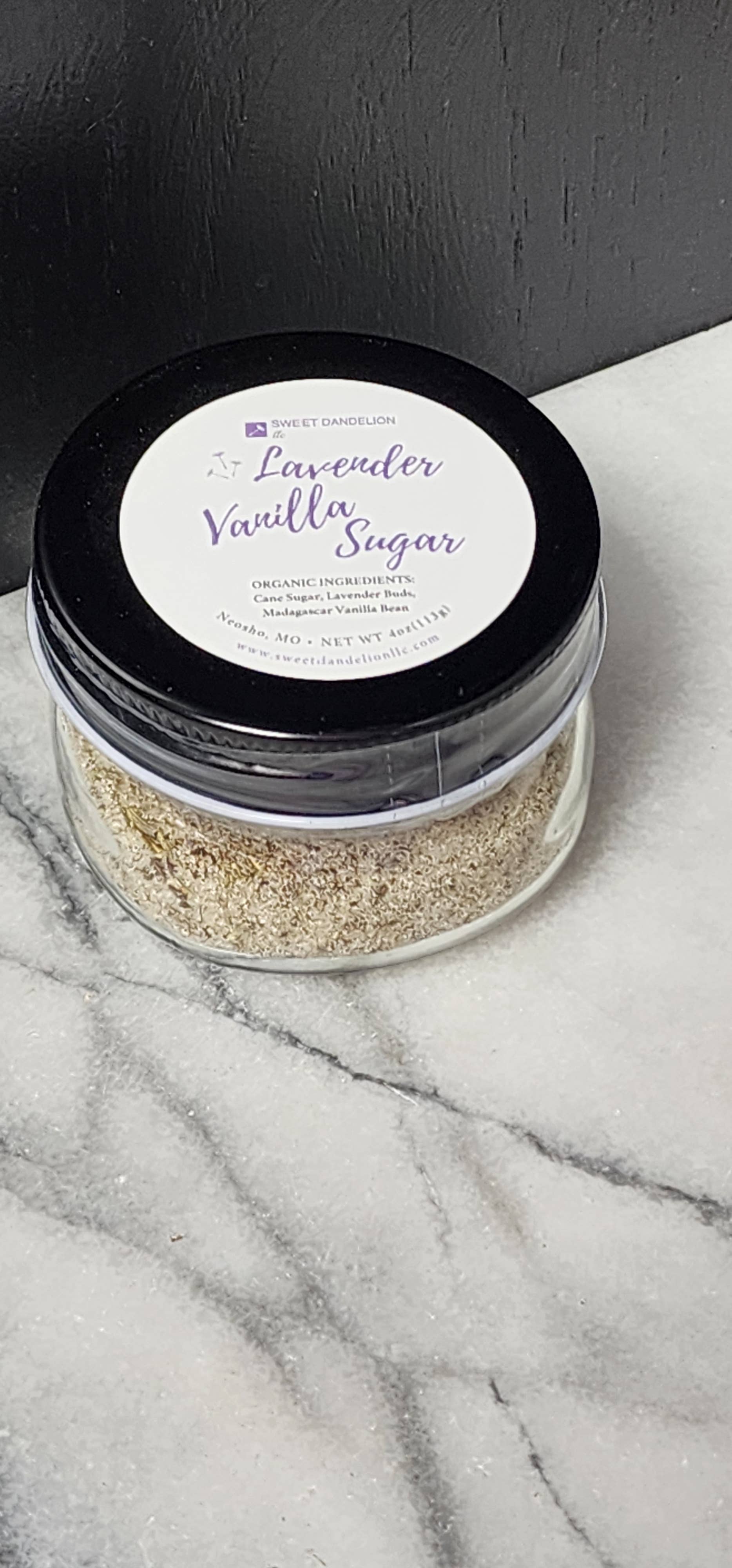 Sweet Dandelion, llc - Wholesale Sugar/Sweetener - Lavender Vanilla Sugar2