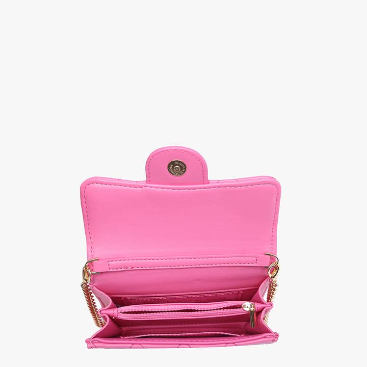 Jen & Co. - Wholesale Crossbodytas - Dames - *UITVERKOOP* EH2260 Everette gewatteerde clutch/crossbody