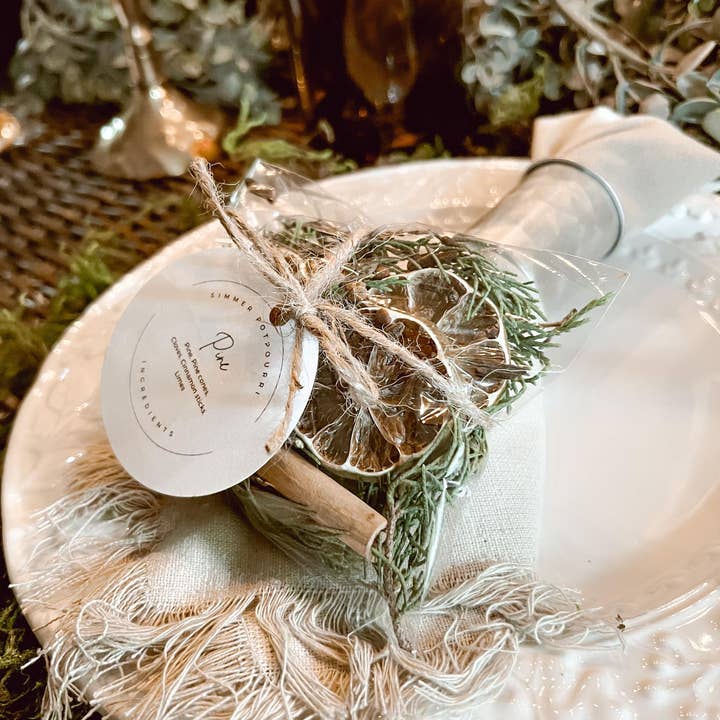 The Coppered Fern - Wholesale Potpourri - Mini Simmer Pot - Pine